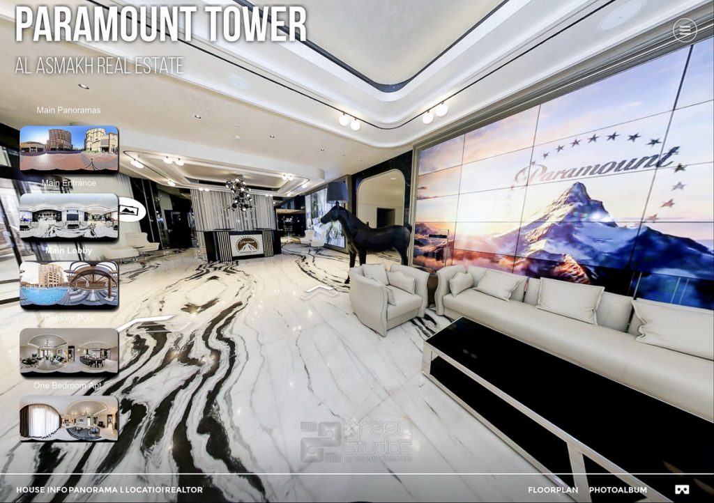 Paramount Tower 360 Virtual Tour - Pearl, Qatar