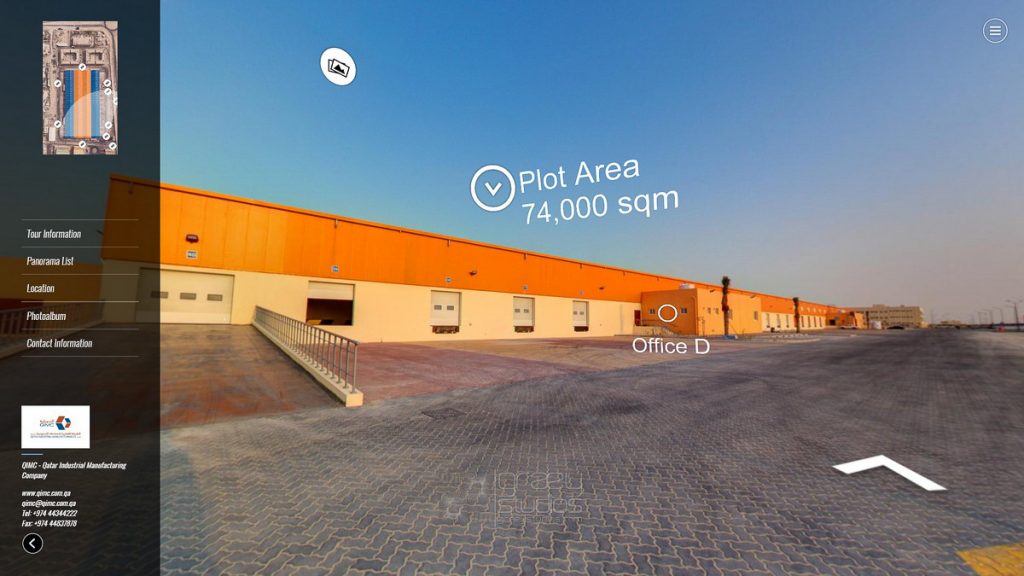 QIMC Logistic Warehouses 360 Virtual Tour- Logistic Area, Qatar